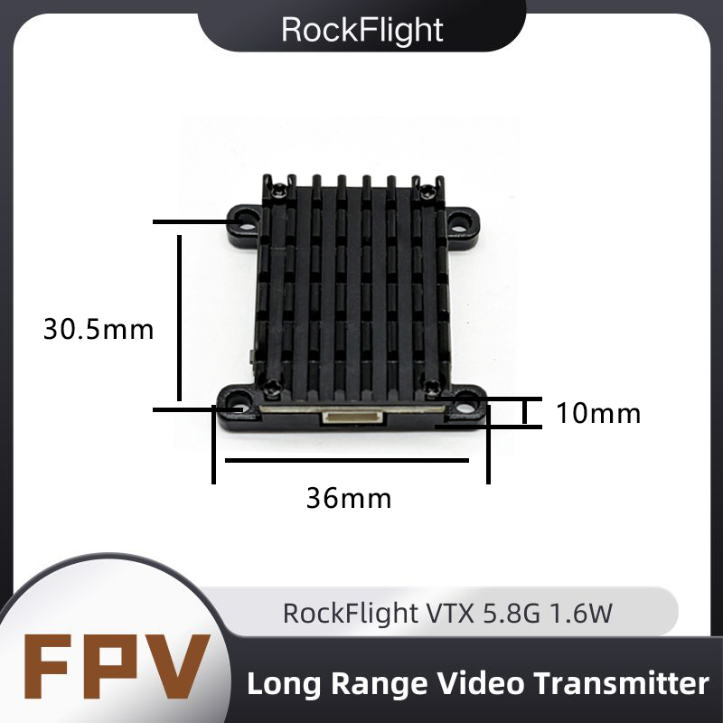 RockFlight TX663 VTX 5.8G 48CH - Drone Racing Transmitter 评论和价格