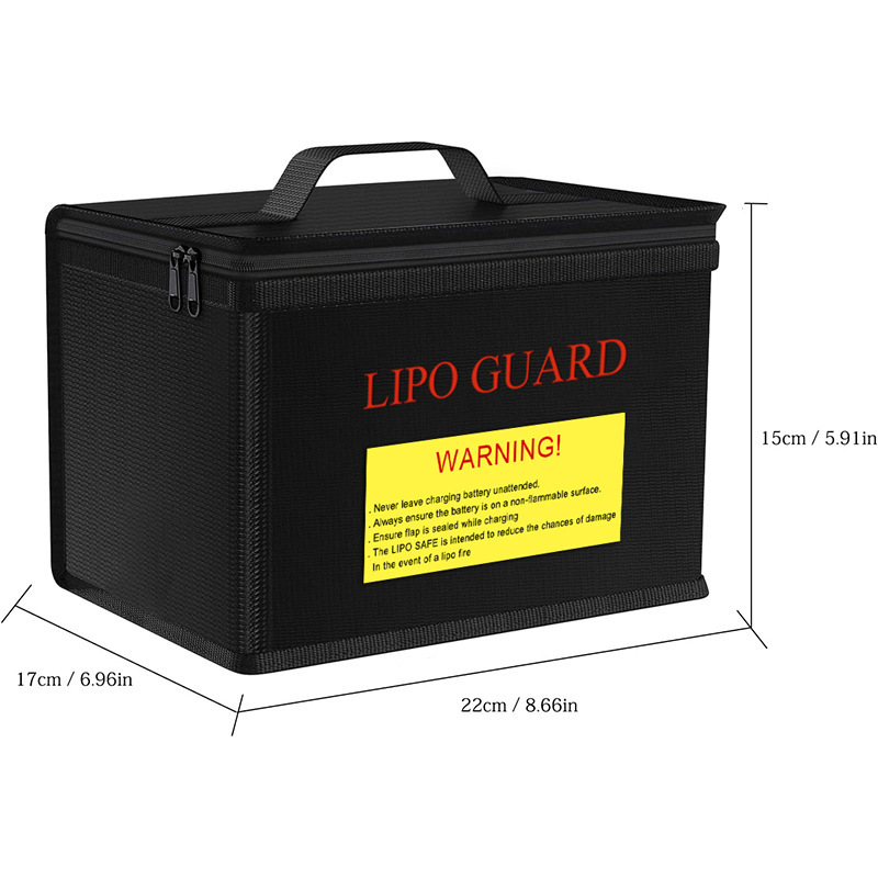 Lipo Guard Safety Bag Fireproo - Drone Racing Battery 评论和价格